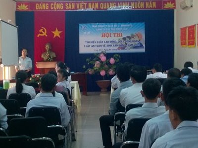 Hội thi tìm hiểu luật lao động, luật công đoàn, luật an toàn vệ sinh lao động 2016
